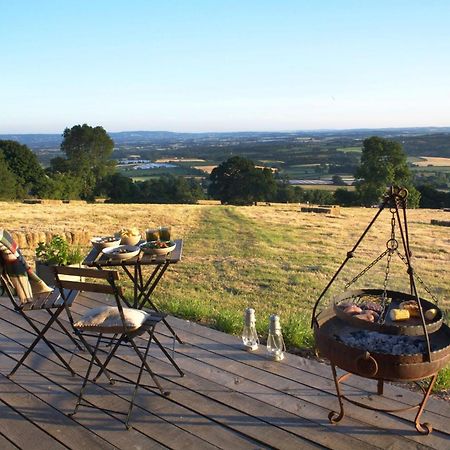 Tilbury Shepherd Huts With Hot Tubs Plus Holiday Cottages West Bagborough ภายนอก รูปภาพ