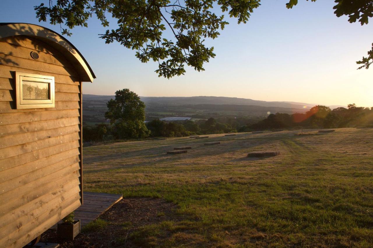 Tilbury Shepherd Huts With Hot Tubs Plus Holiday Cottages West Bagborough ภายนอก รูปภาพ